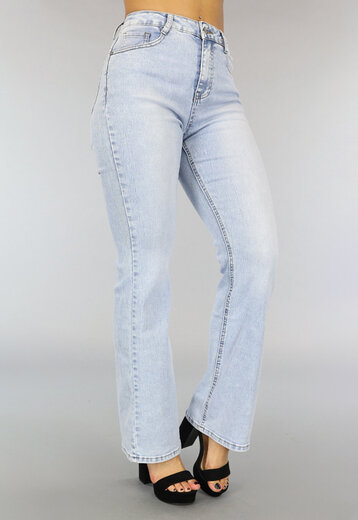 OP=OP! Lichte Flair Jeans met Wassing