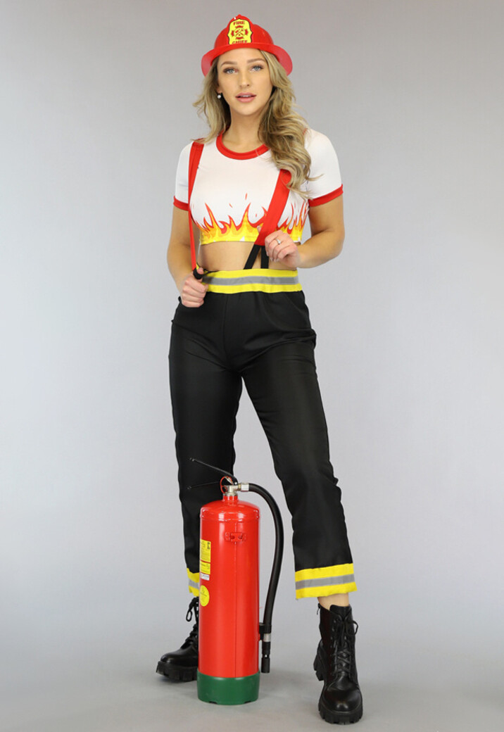 Vrouwelijk Brandweer Kostuum