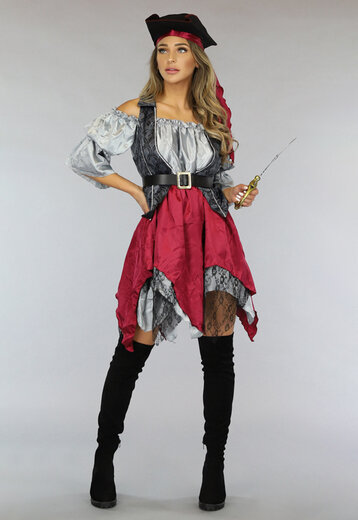 Piraten Kostuum met Accessoires