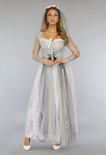 Horror Bruid Kostuum