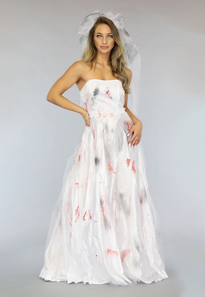 Lang Bridezilla Kostuum