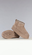 Snowboots Laag Khaki met Dikke Zool