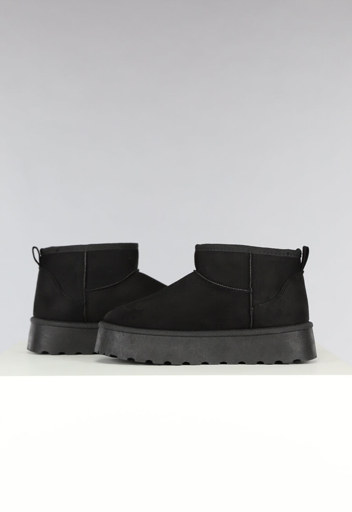 Lage Suède Plateau Sneeuwlaarzen met Bont