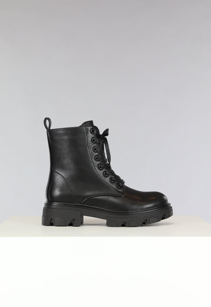 Zwarte Chelsea Veterboots met Rits