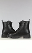 Zwarte Chelsea Veterboots met Rits