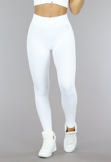 Witte Grove Rib Sport Legging