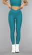 Oase Groene Fijne Rib Sport Legging