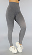 Grijze Ombre Stretch Sportlegging