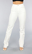 Witte Jeans met Rechte Pijpen
