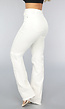 Witte Tall Jeans met Rechte Pijpen