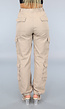 Khaki Carpenter Broek met Zakken