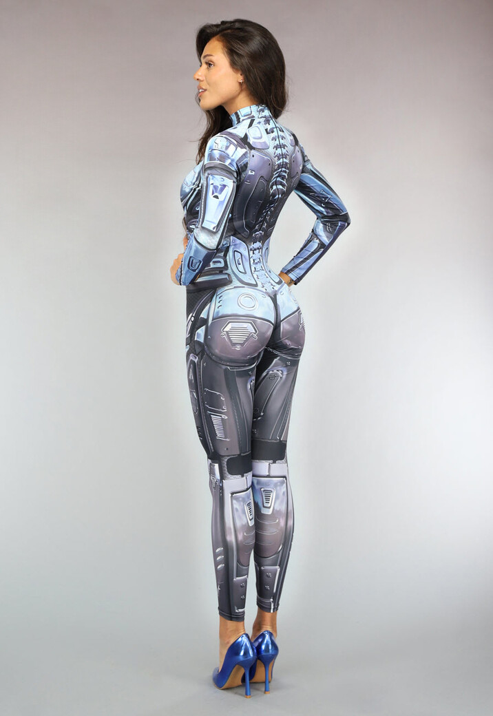 Jumpsuit met Robot Print
