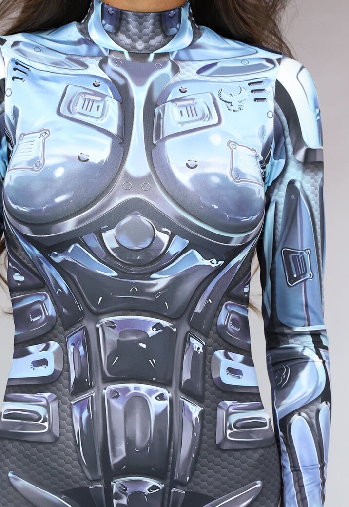 Jumpsuit met Robot Print