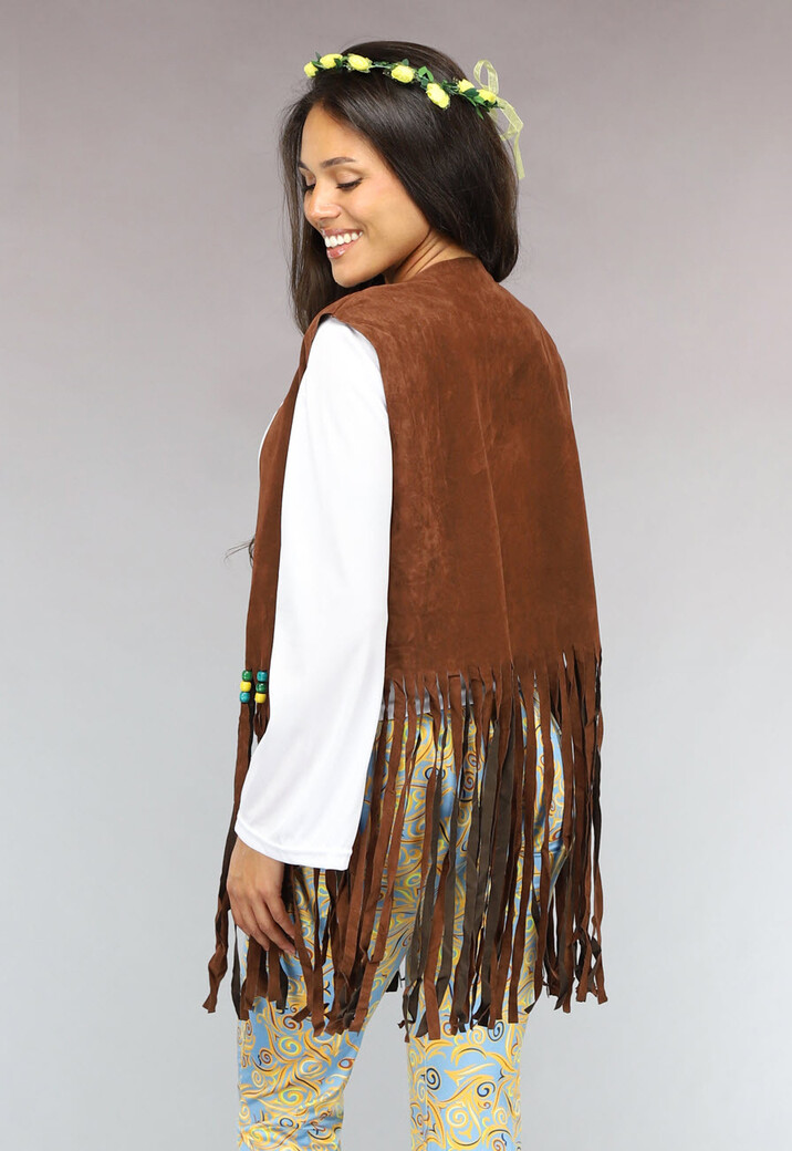 Retro Flower Power Hippie Kostuum