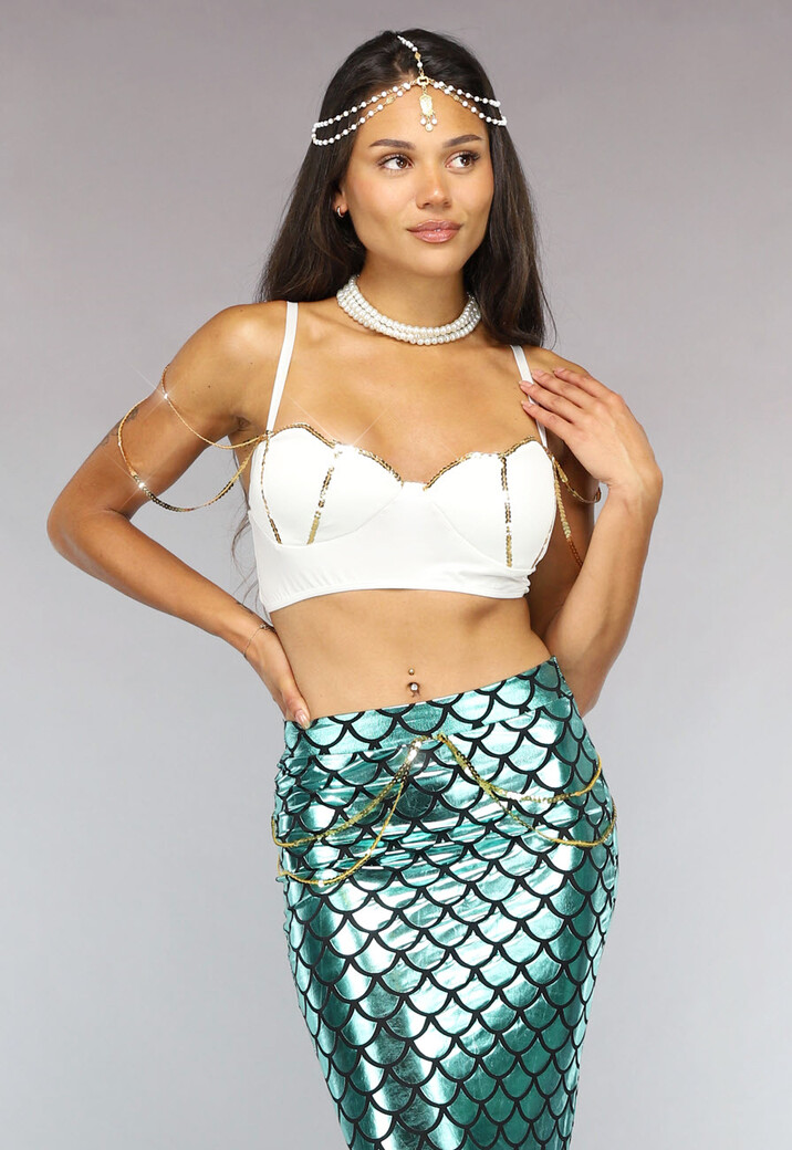 Zeemeermin Kostuum  met Accessoires