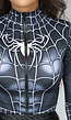 Zwarte Marvel Venom Bodysuit met Rits