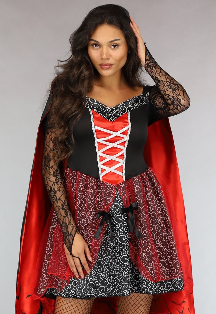 Gothic Vampier Kostuum