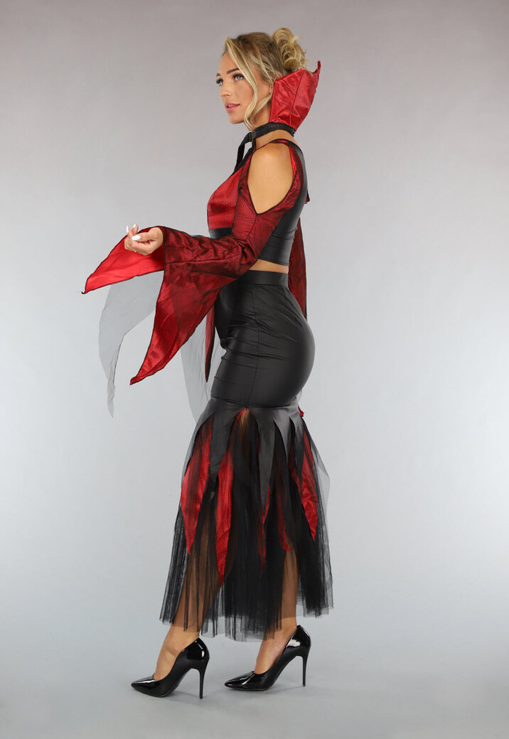 Rood Drakentemmer Kostuum