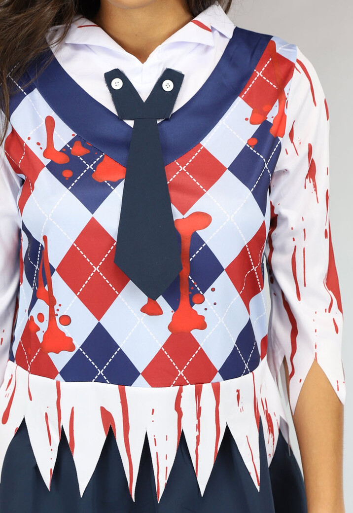 Bebloed Zombie Meisje Kostuum