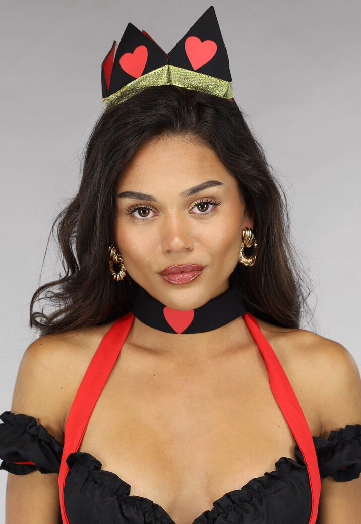 Harten Koningin Kostuum