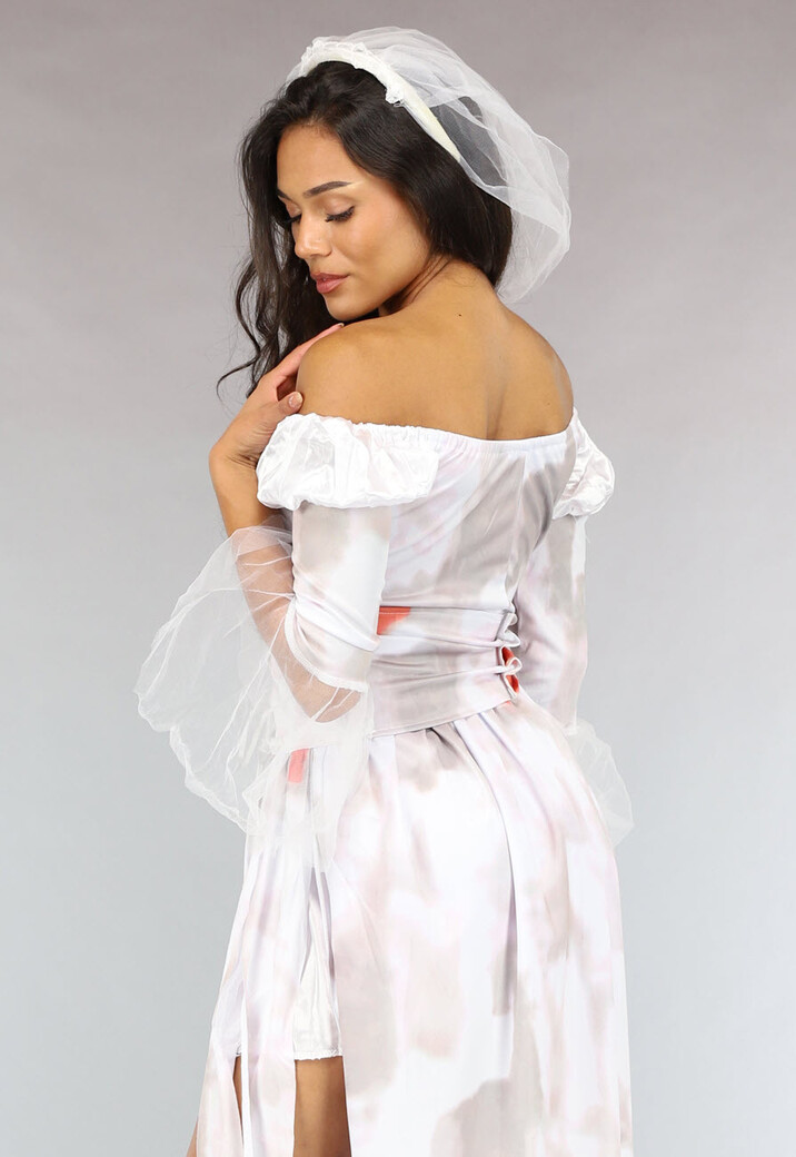 Bebloed Horror Bruid Kostuum