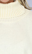Grote Oversized Gebreide Trui Crème