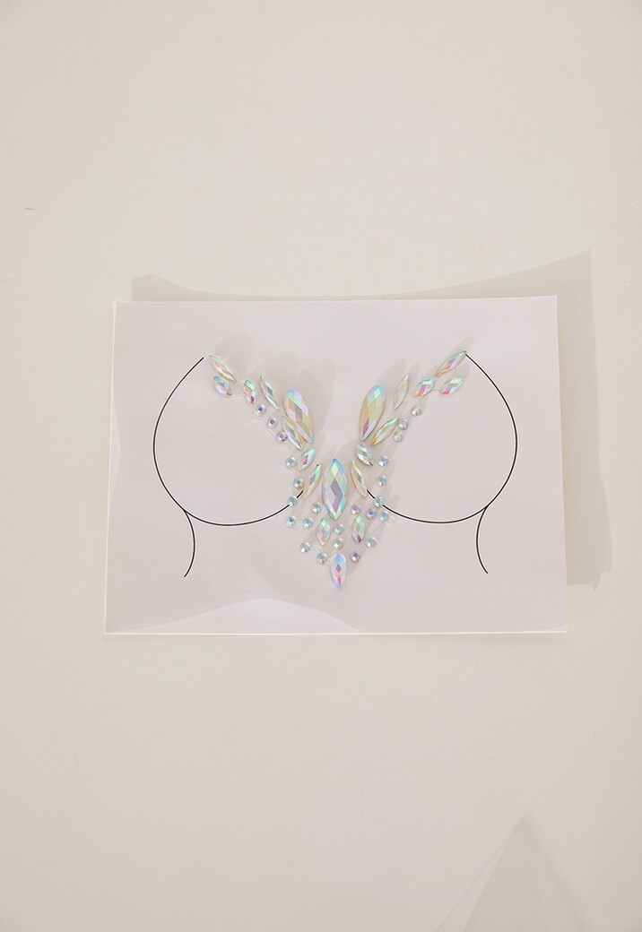 Strass Glow in the Dark Body Stickers