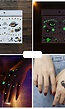 Glow In The Dark Tijdelijke Spooky Tattoo Set
