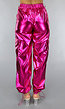 Metallic Fuchsia Cargo Parachute Broek