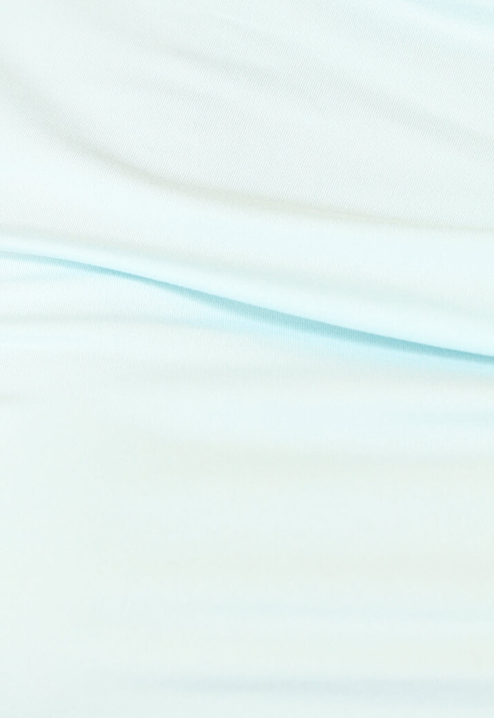 Lichtblauwe Stretch Longsleeve Top