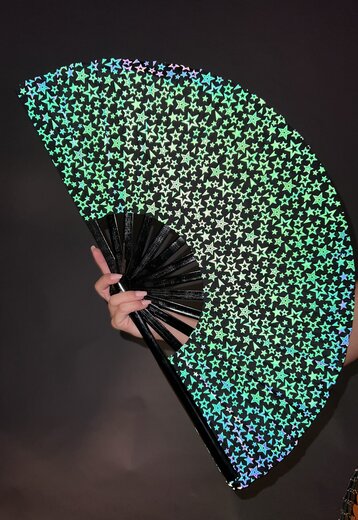 XXL Reflective Waaier met Sterren