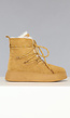 Camel Winterlaarzen met Sneaker Look