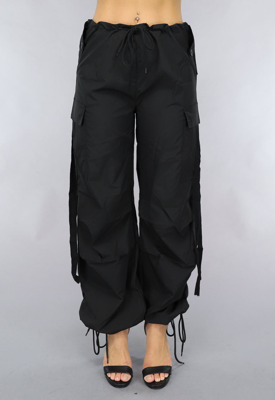 FNT Workwear Zwarte Mens Cargo Combat Werk Broek Multi Zakken Werk