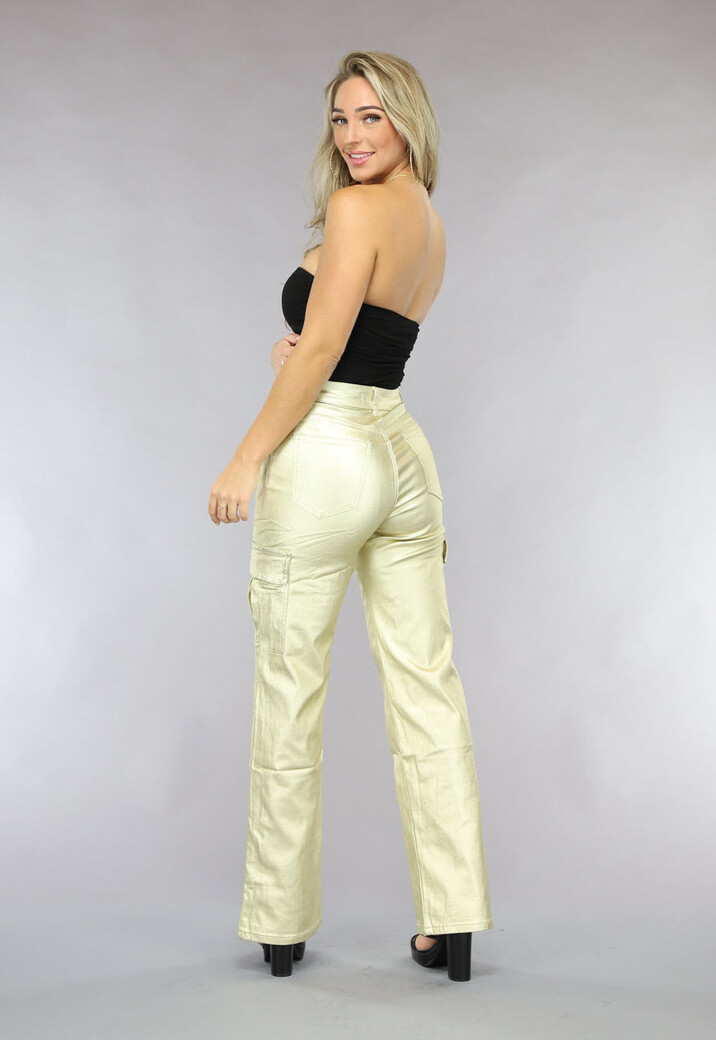 Strapless Zwarte Geplooide Ribstof Top met Padding