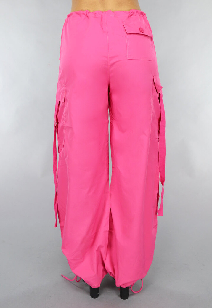 Roze Parachute Utility Broek