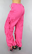 Roze Parachute Utility Broek