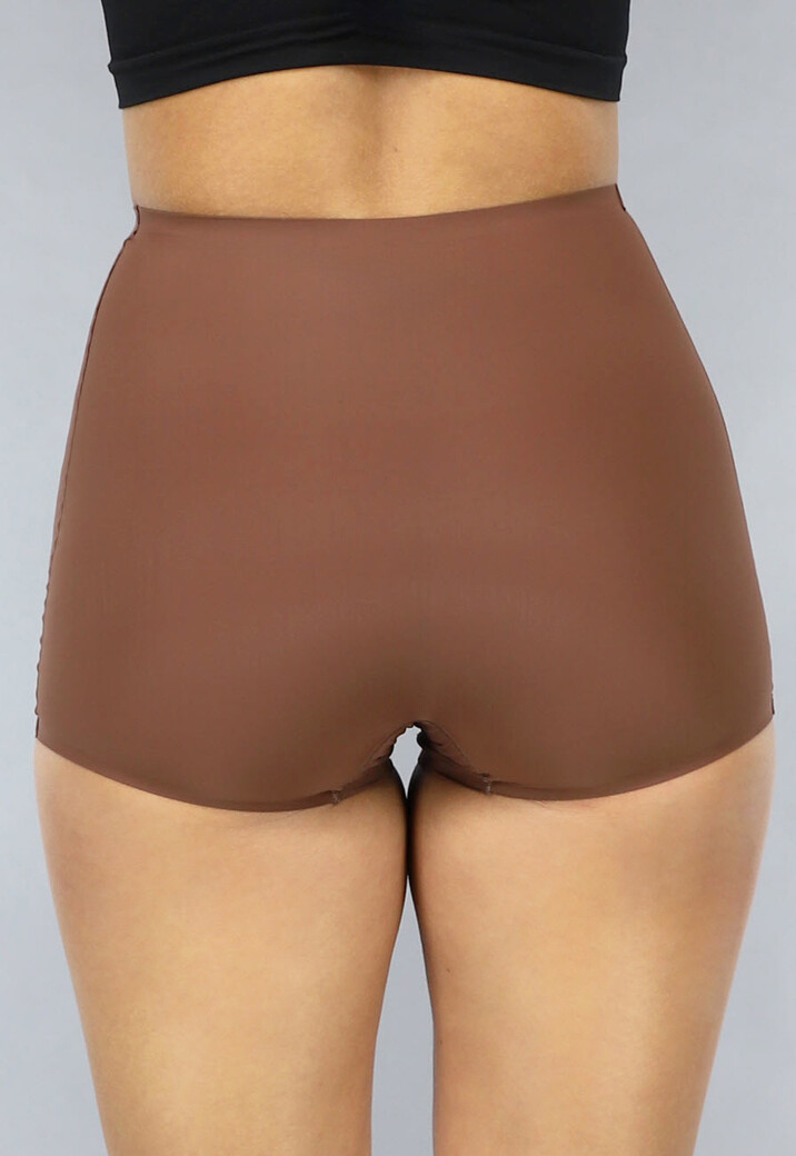 Corrigerende Bruine Naadloze Boxershort