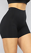 NEW0811 Zwarte Corrigerende Naadloze Short