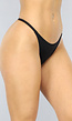 Zwarte Naadloze G String