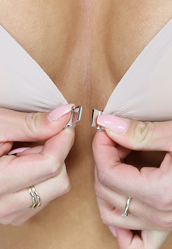 Beige Softcup Comfort BH met Padding en Magneet Sluiting