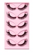 Cat Eye met Wispie Look Plak Wimpers Set van 5
