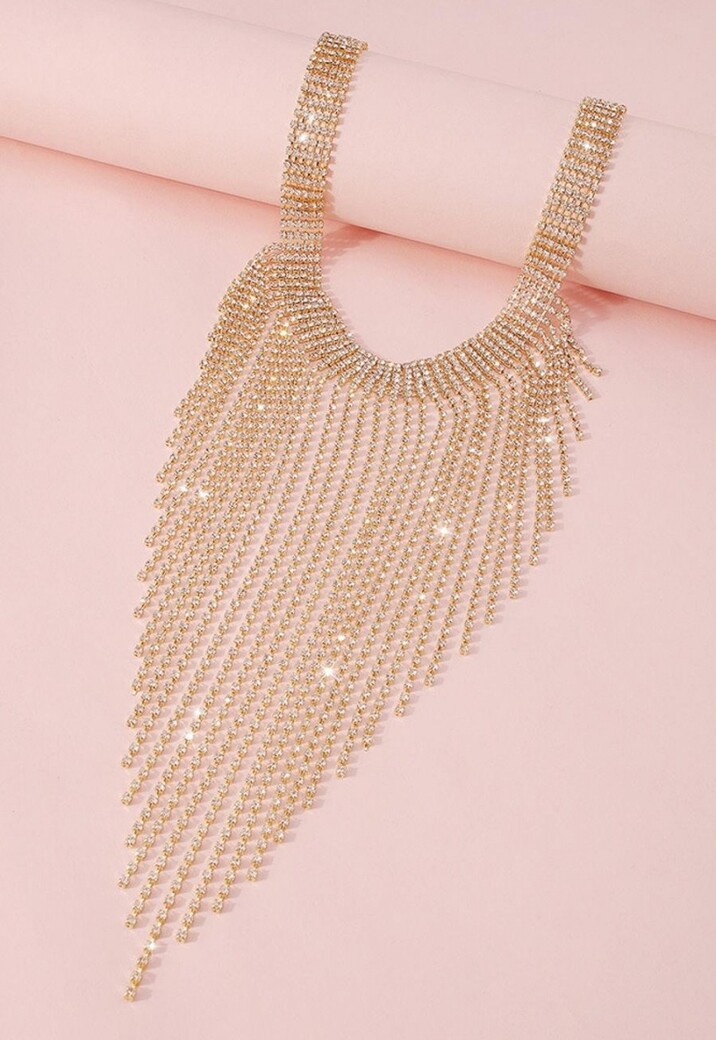 Gouden Waterval Ketting