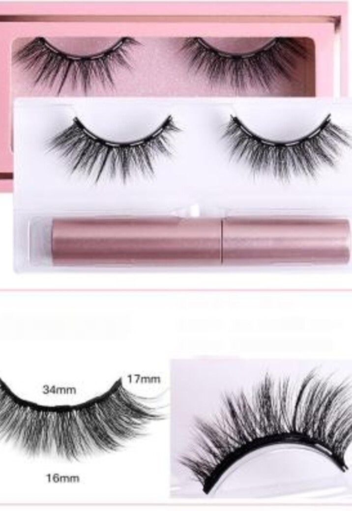 Magnetische Wimper Set met Lange Volume Look