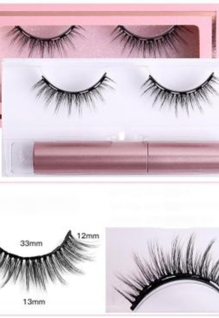 Magnetische Wimpers met Natuurlijke Wispy Look