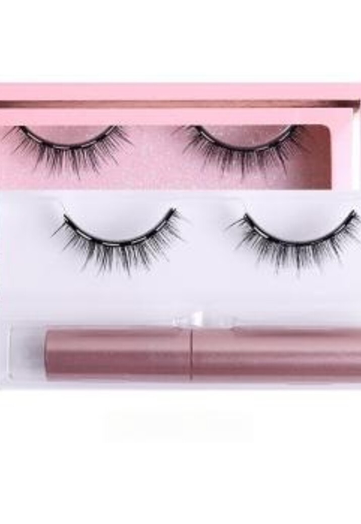 Magnetische Wimpers met Korte Wispy Look