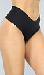 Zwarte Naadloze Boxerstring