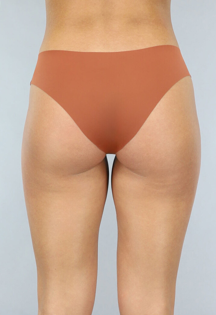 Naadloze Bruine Onderbroek