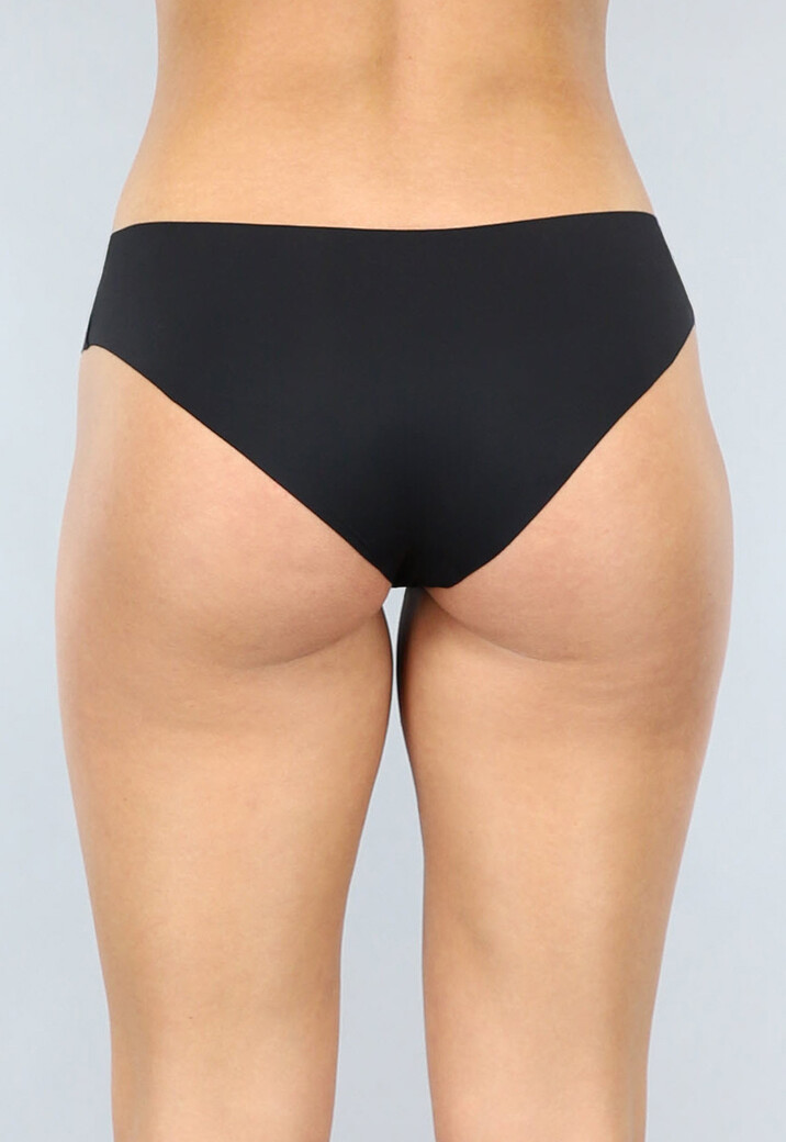 Naadloze Zwarte Onderbroek