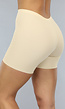 Beige Corrigerende Short in Biker Model