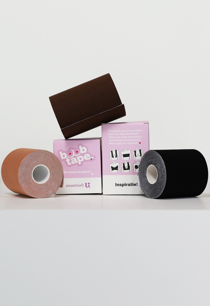 Boobtape - Boob Tape - Fashion Tape Zwart